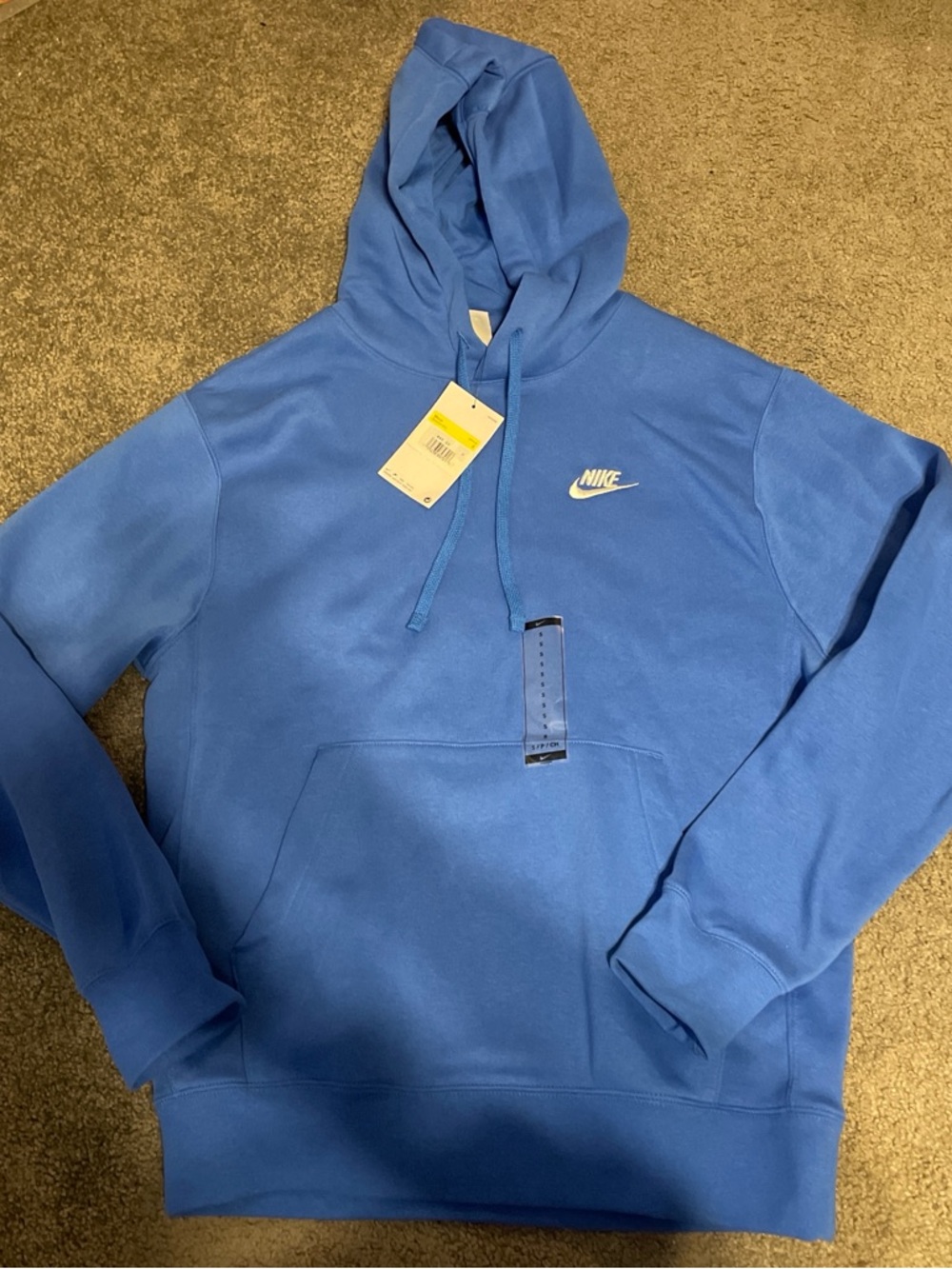 NWT Nike Blue Pullover Hoodie